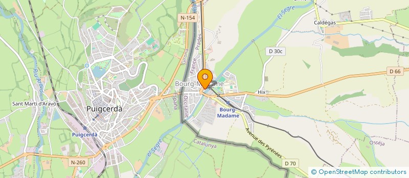 localisation de l'entreprise ASSOC FONCTIONNEM GESTION HALTE GARDERIE à BOURG-MADAME