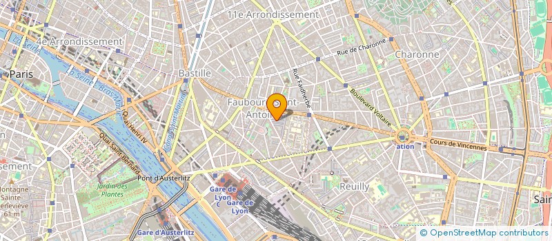 localisation de l'entreprise ASSOC FONDATION INTERNET NOUVEL. GENERAT à PARIS