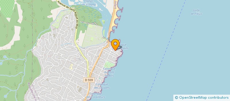 localisation de l'entreprise ASSOC FORM'A VIE à FREJUS