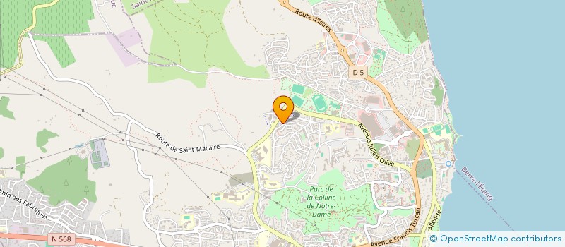 localisation de l'entreprise ASSOC FORM INFORM RECHERCHE SECT 13G23 à MARTIGUES