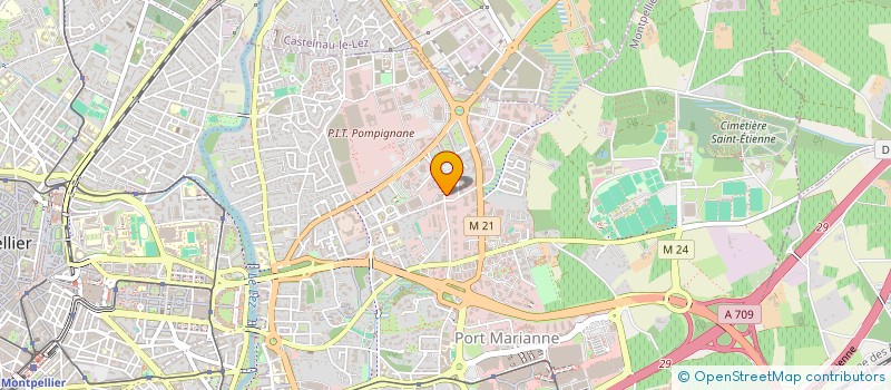 localisation de l'entreprise ASSOC FORMA INDUS PHARMACEUTIQUE à MONTPELLIER