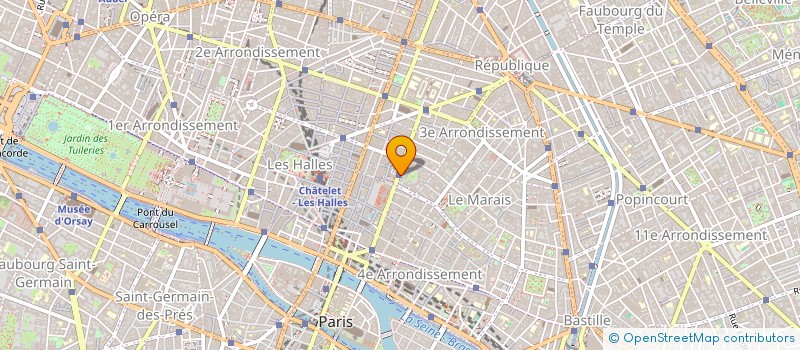 localisation de l'entreprise ASSOC FORMATION COLLECTIVE A LA GESTION  PARIS