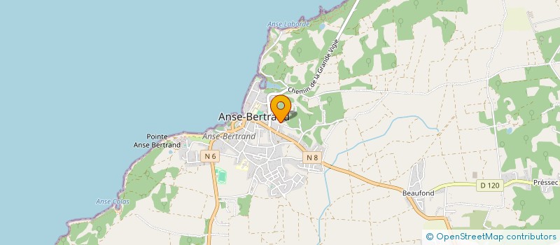 localisation de l'entreprise ASSOC FORMATION INSERTION PAR LE TRAVAIL à ANSE-BERTRAND