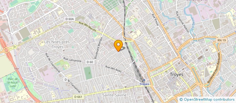 localisation de l'entreprise ASSOC FORSECO à TROYES