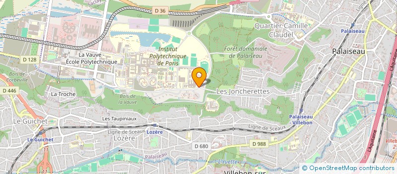localisation de l'entreprise ASSOC FORUM TECH AVANCEES à PALAISEAU
