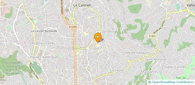localisation de l'entreprise ASSOC FOYERS SOCIAUX EDUCATIFS à CANNES