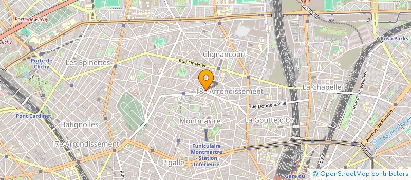 localisation de l'entreprise ASSOC FRANC DIRECTEURS PHOTOG CINEMATO à PARIS