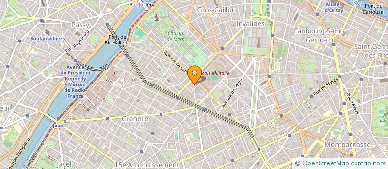 localisation de l'entreprise ASSOC FRANC FORM CONTINUE KINES RESPIRAT  PARIS