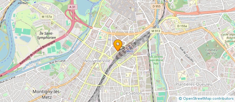 localisation de l'entreprise ASSOC FRANC LUPUS ET MALADIES AUTO IMMUN à METZ