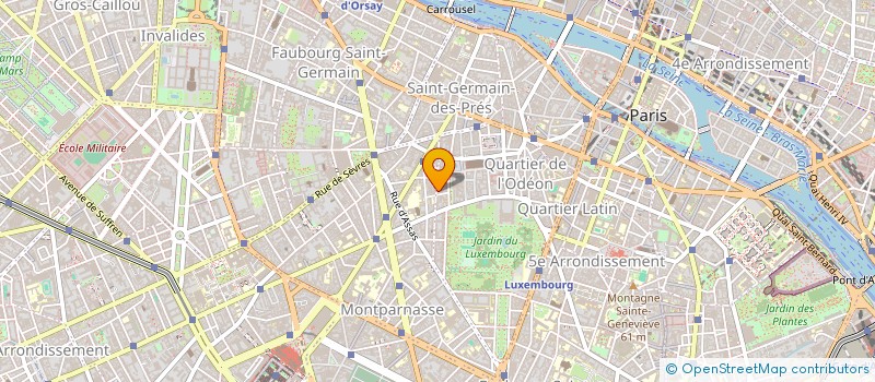 localisation de l'entreprise ASSOC FRANCAISE DE DROIT DE LA SANTE  PARIS