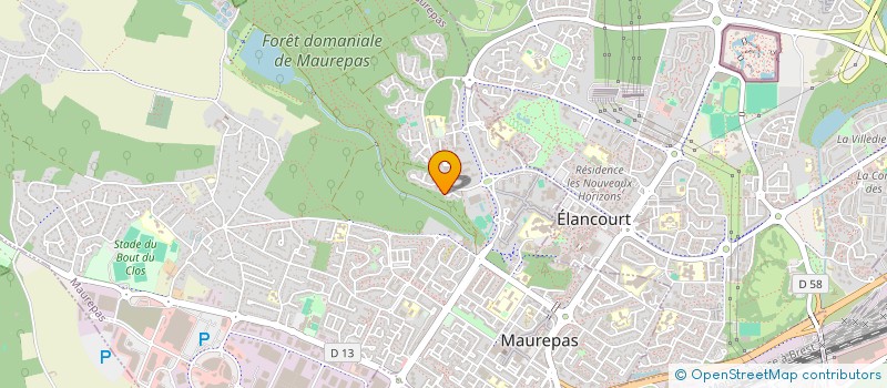 localisation de l'entreprise ASSOC FRANCAISE DE LICHENOLOGIE  MAUREPAS