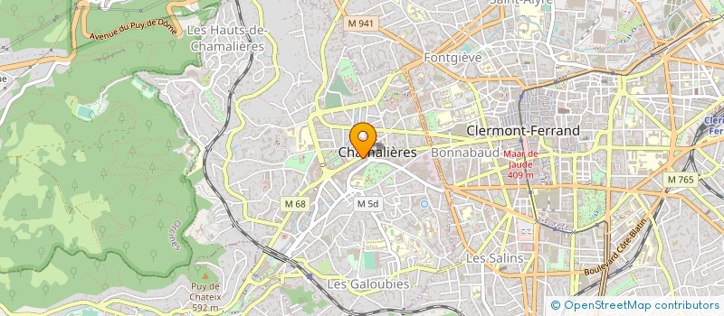 localisation de l'entreprise ASSOC FRANCAISE INFIRMIERS CHIRUR CARDIO à CHAMALIERES