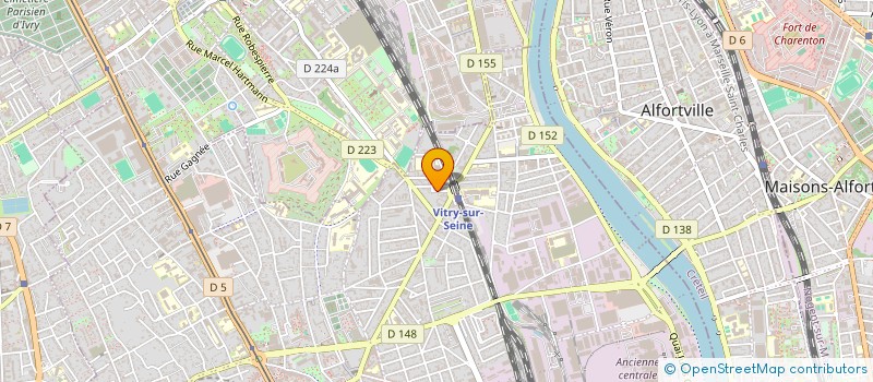 localisation de l'entreprise ASSOC FRANCAISE MALADIE FANCONI à VITRY-SUR-SEINE