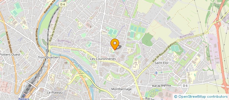 localisation de l'entreprise ASSOC FRANCE ALZHEIMER VIENNE à POITIERS
