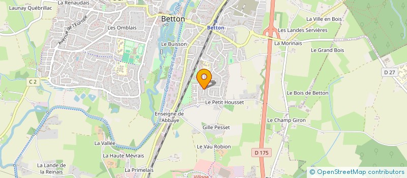 localisation de l'entreprise ASSOC FRANCO INDONESIENNE RASA SAYANG  BETTON