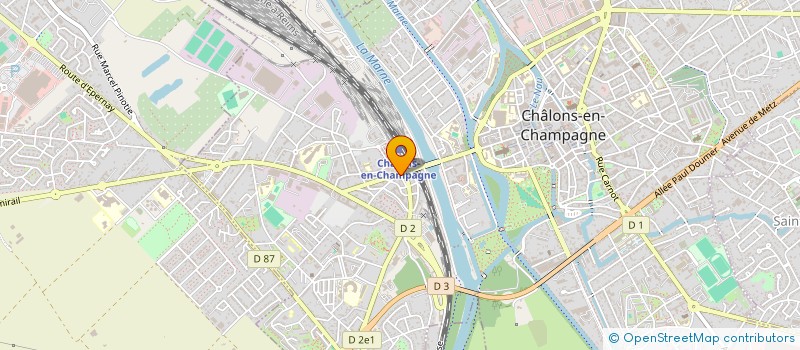 localisation de l'entreprise ASSOC FRANCO MUSULMANE à CHALONS-EN-CHAMPAGNE