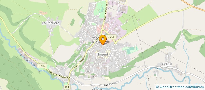localisation de l'entreprise ASSOC FRIGIDAIRE ET TANK A LAIT à NOGENT