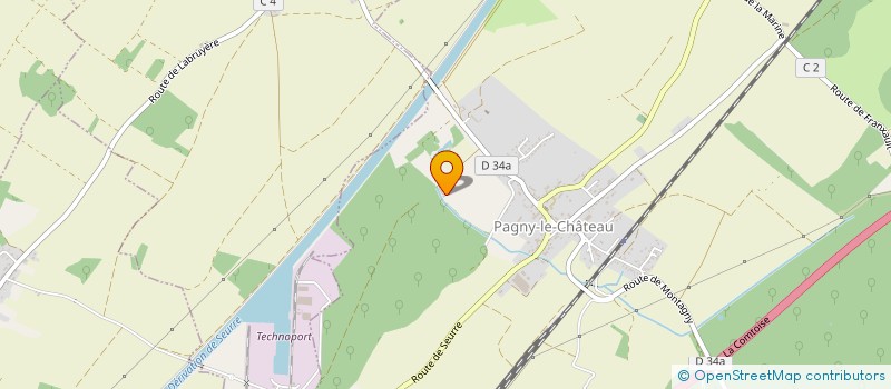 localisation de l'entreprise ASSOC FUN MUSETTE  PAGNY-LE-CHATEAU