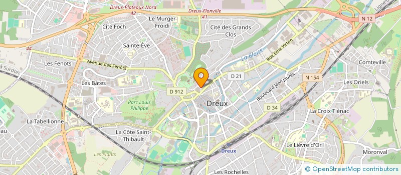 localisation de l'entreprise ASSOC GARDES A DOMICILE à DREUX