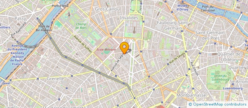 localisation de l'entreprise ASSOC GEN ASTROLOGUES PSYCHO PROF EUR  PARIS