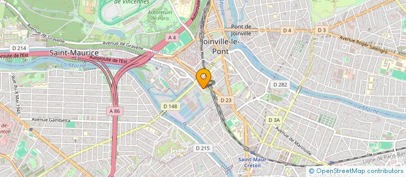 localisation de l'entreprise ASSOC GERONTO ASSISTANCE A DOMICILE à JOINVILLE-LE-PONT