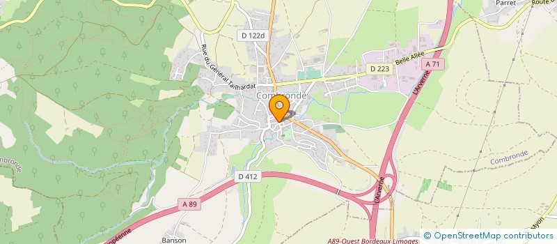 localisation de l'entreprise ASSOC GESTIN CANTINE D ARTONNE à ARTONNE