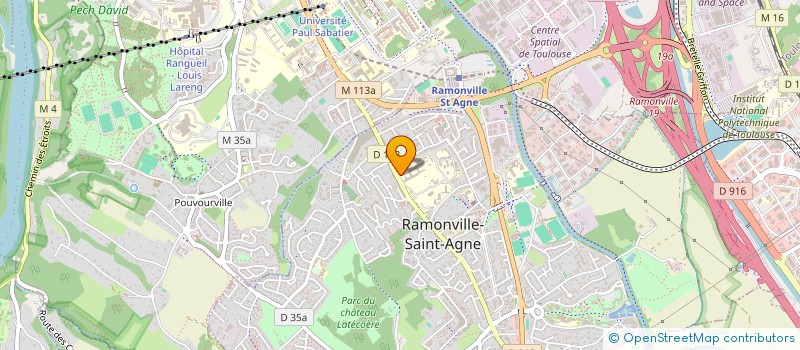 localisation de l'entreprise ASSOC GESTIO ENTREP INSERTION RAMONVILLE à RAMONVILLE-SAINT-AGNE