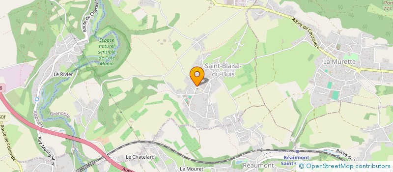 localisation de l'entreprise ASSOC GESTION CANTINE D IZEAUX à IZEAUX