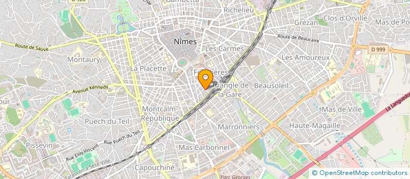 localisation de l'entreprise ASSOC GESTION DES OEUVRES SOCIALES à NIMES