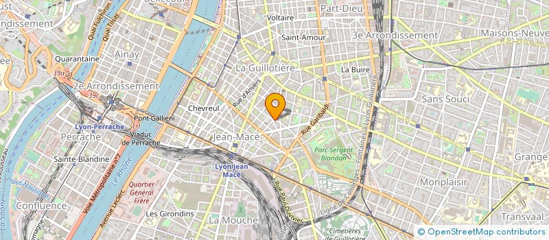 localisation de l'entreprise ASSOC.GESTION MAISON DE L'ENFANCE 7 EME à LYON