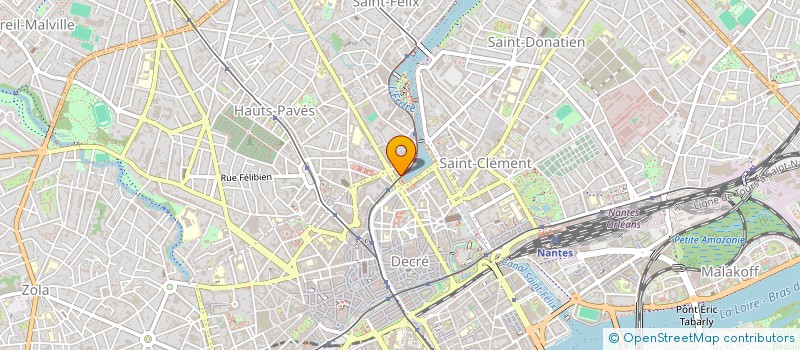 localisation de l'entreprise ASSOC GESTION RESTAURANT INTER ADMINISTRATIF VERSAILLES à NANTES
