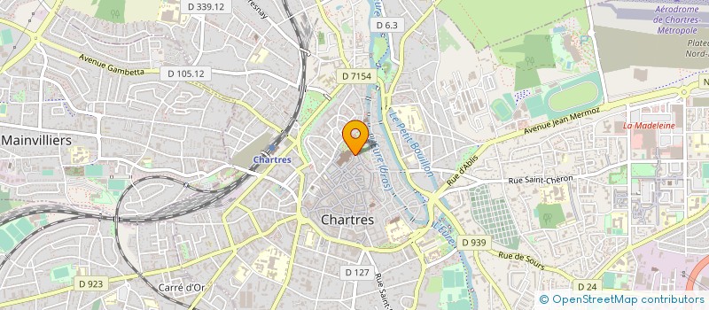 localisation de l'entreprise ASSOC GRANDES ORGUES DE CHARTRES à CHARTRES