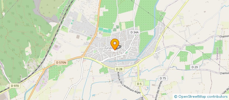 localisation de l'entreprise ASSOC GRAVESONNAISE ECOLES PUBLIQUES  GRAVESON