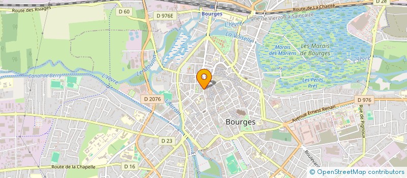 localisation de l'entreprise ASSOC GREFFIERS EN CHEF TRIBUNAUX INSTAN à BOURGES