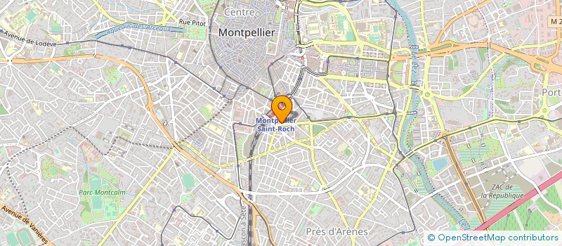 localisation de l'entreprise ASSOC GROUPEM VESTIMENT FAMIL HERAULT à MONTPELLIER