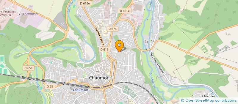 localisation de l'entreprise ASSOC GUILLAUME CONWAY à CHAUMONT