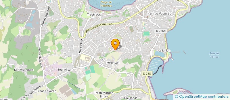 localisation de l'entreprise ASSOC GYMNASTIQ ENTRETIEN à PERROS-GUIREC