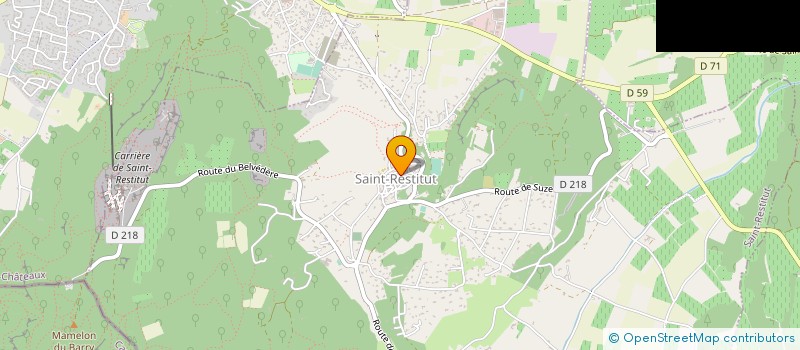 localisation de l'entreprise ASSOC GYMNASTIQUE VOLONTAIRE  CLANSAYES