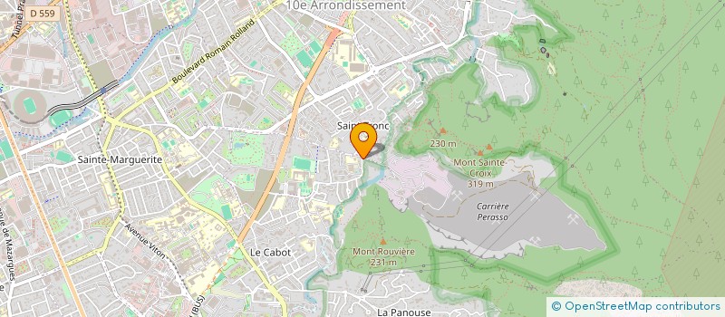 localisation de l'entreprise ASSOC HALTE GARDERIE LES PETITS LUTINS à MARSEILLE 9EME