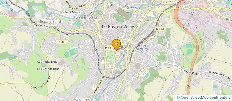 localisation de l'entreprise ASSOC.HAUTE LOIRE EXPANSION à LE PUY EN VELAY