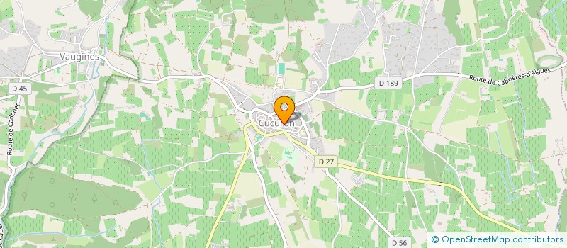 localisation de l'entreprise ASSOC HIST CUCURONNAISE LUBERON  CUCURON