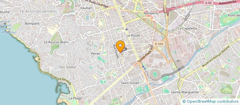 localisation de l'entreprise ASSOC HOGAR CLARET à MARSEILLE