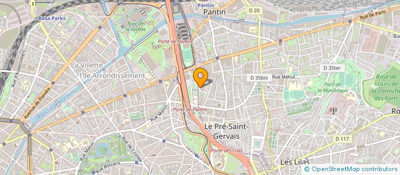 localisation de l'entreprise ASSOC HOMME DE MA¿S à LE PRE-SAINT-GERVAIS