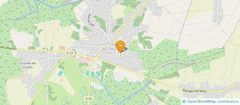 localisation de l'entreprise ASSOC HOSP ND DE TOUTES AIDES à LA CHAPELLE-DES-MARAIS