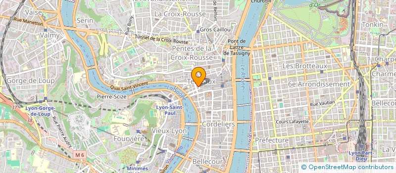 localisation de l'entreprise ASSOC HOT PENTES à LYON