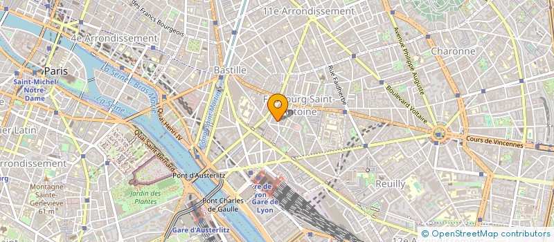 localisation de l'entreprise ASSOC IMMO D ALIGRE à PARIS