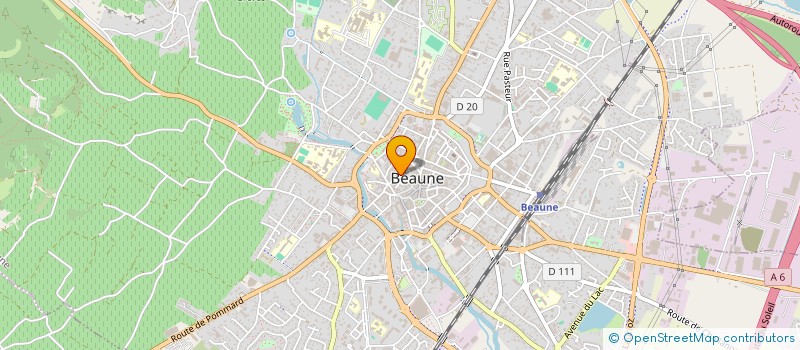 localisation de l'entreprise ASSOC IMMOBILIERE BEAUNOISE à BEAUNE