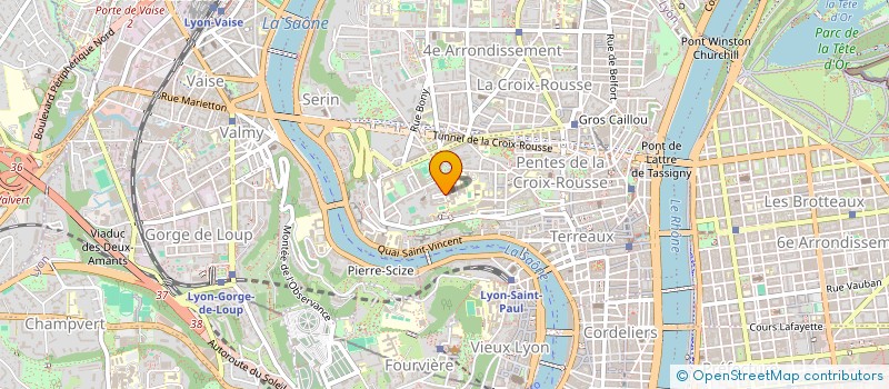 localisation de l'entreprise ASSOC IMMOBILIERE DE ST BRUNO à LYON
