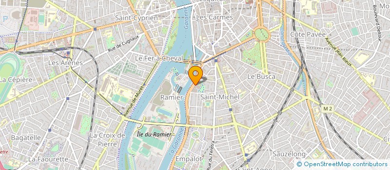 localisation de l'entreprise ASSOC INFORM DOCUM ELUS RADIC GAUCHE à TOULOUSE