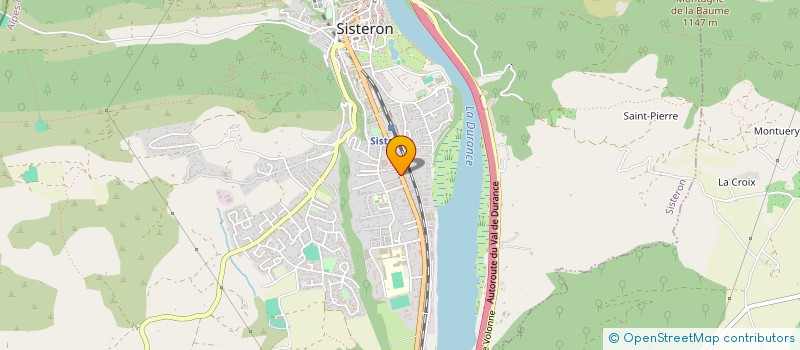 localisation de l'entreprise ASSOC INSERT SOCIALE PROFESS PLANTIERS à SISTERON